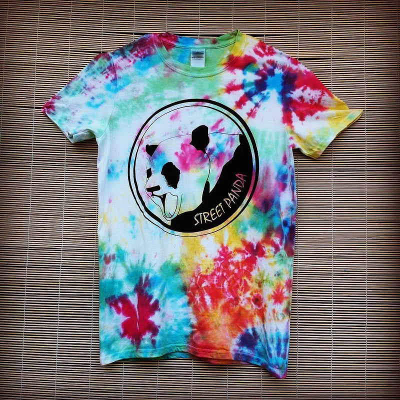 Custom Classic Panda Tie Dye Unisex Tee