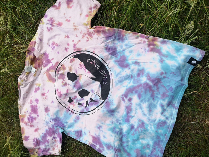 Custom Classic Panda Tie Dye Unisex Tee Street Panda