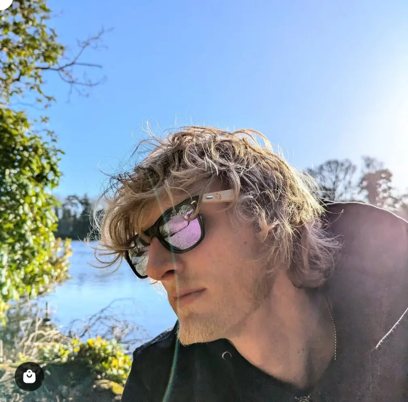 Eco‑Friendly Bamboo Panda Sunglasses | Wayfarer Style, Polarised UV400 Lens Street Panda