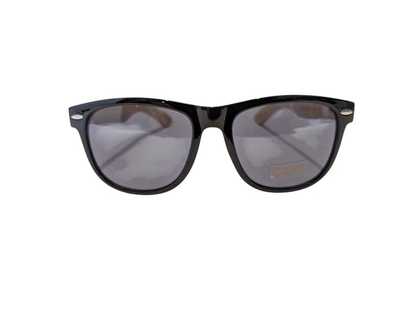 Handmade Black Bamboo Panda Sunglasses with clear Polarised UV400 Lenses Street Panda Clothing