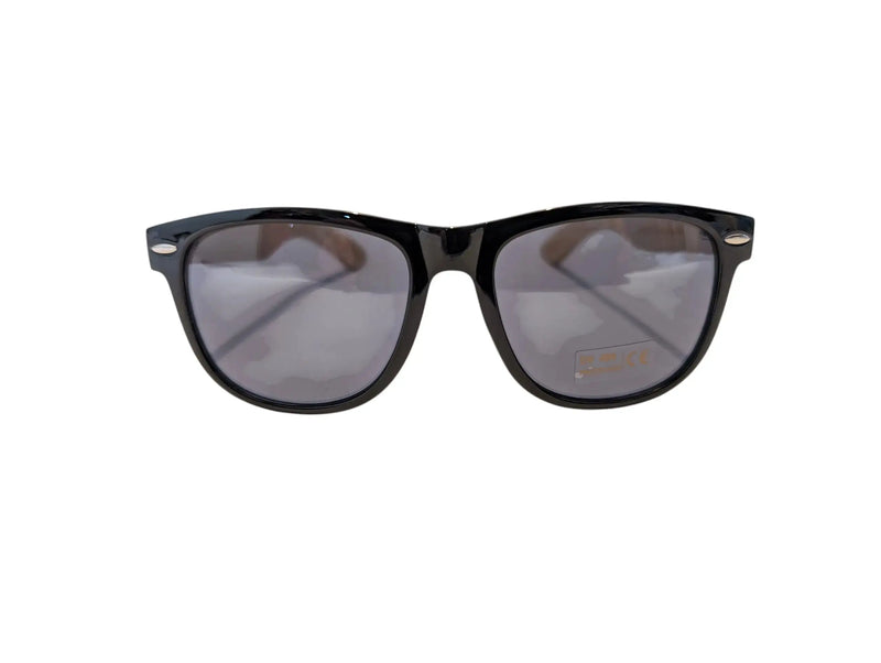 Handmade Black Bamboo Panda Sunglasses with clear Polarised UV400 Lenses Street Panda Clothing
