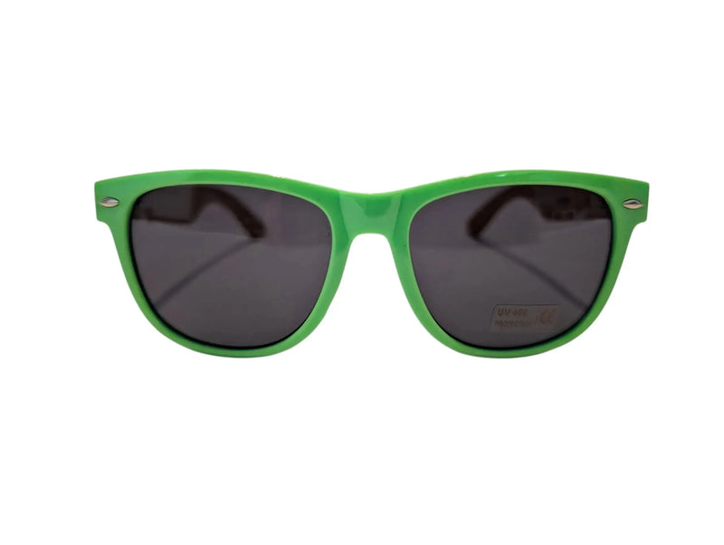 Handmade Green Bamboo Panda Sunglasses with clear Polarised UV400 Lenses Street Panda Clothing