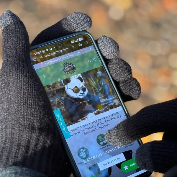 Minimal Touch Screen Gloves Street Panda Clothing