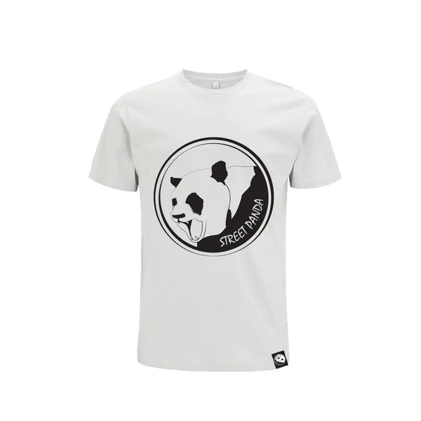 White Classic Panda Unisex Tee