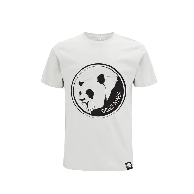 White Classic Panda Unisex Tee