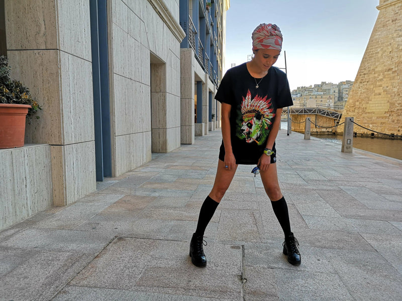 Organic Shaman Panda Unisex Tee-T shirt-Street Panda Clothing