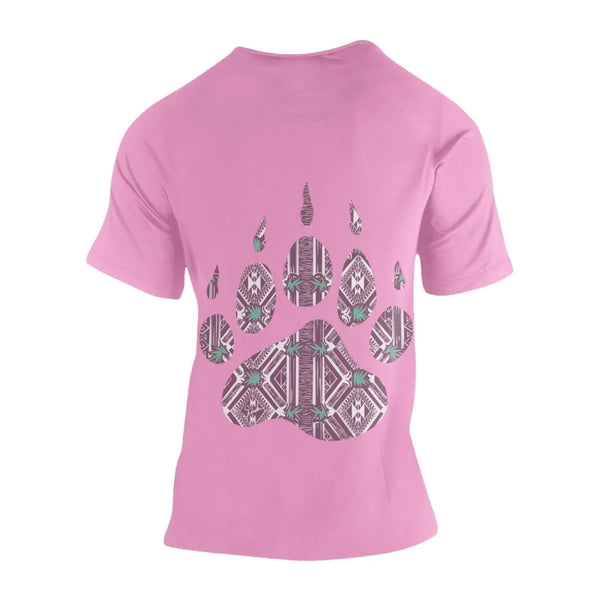 Paw Pattern Unisex Tee-uni sex T shirt-Street Panda Clothing