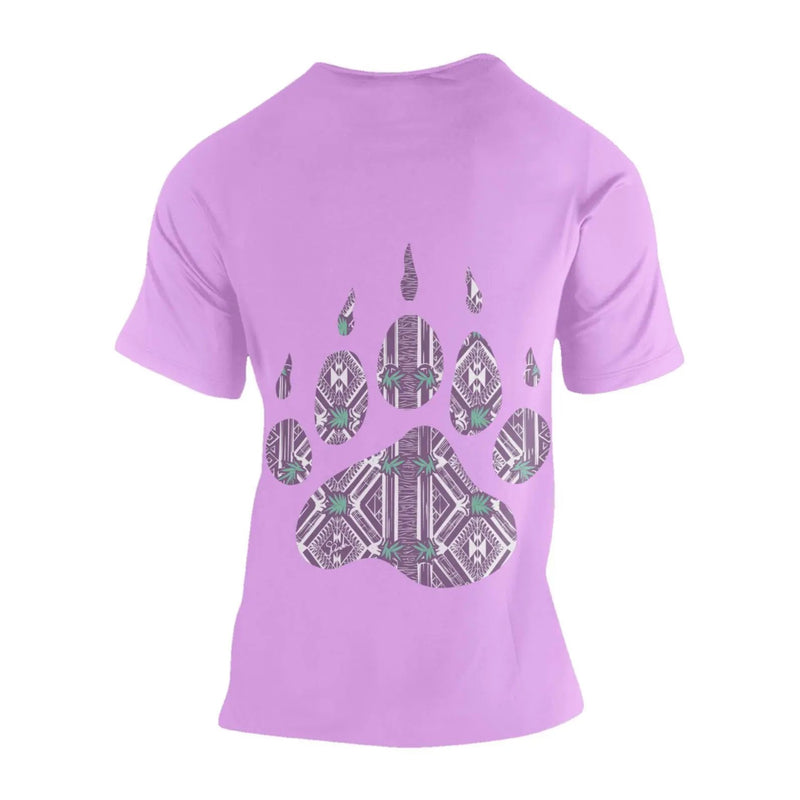Paw Pattern Unisex Tee-uni sex T shirt-Street Panda Clothing
