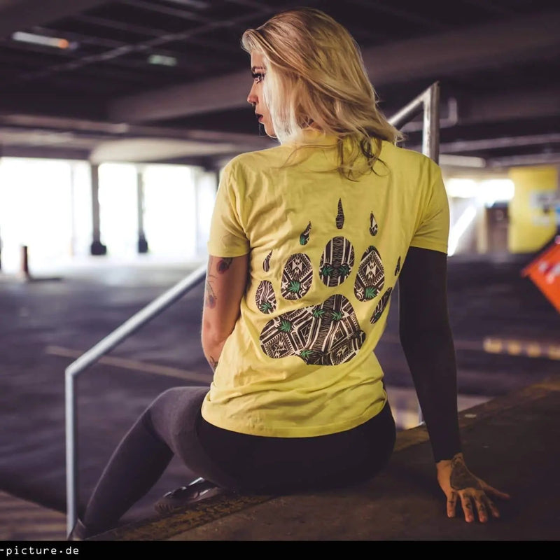 Paw Pattern Unisex Tee-uni sex T shirt-Street Panda Clothing