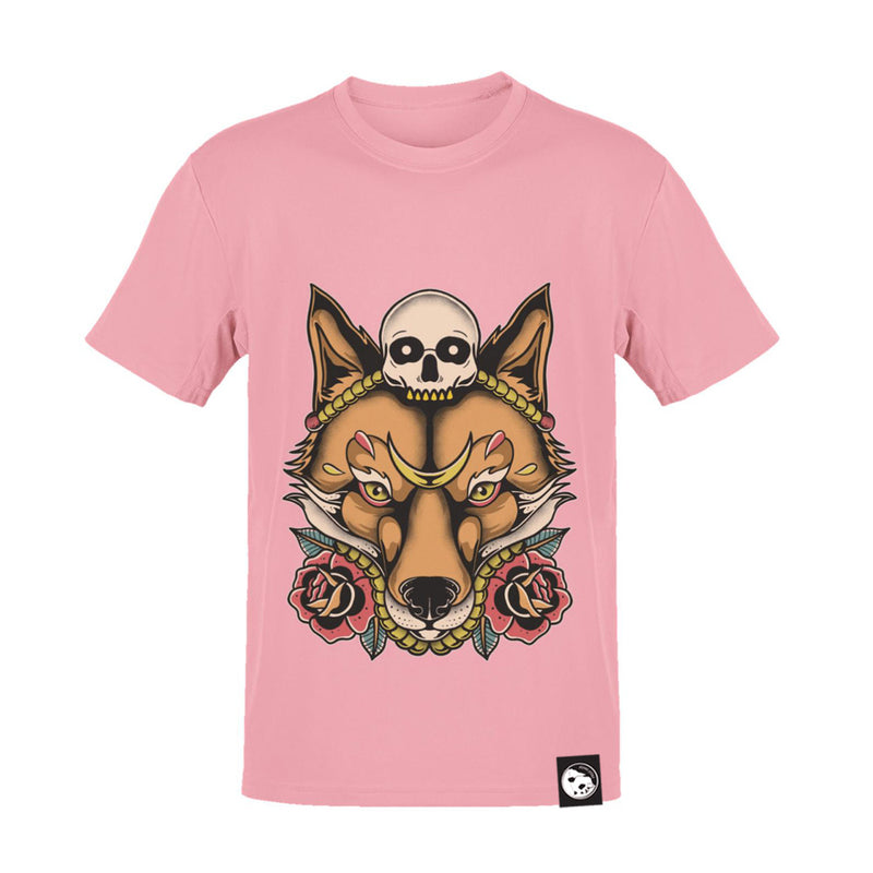 Skull Fox Unisex Tee - Street Panda Clothing