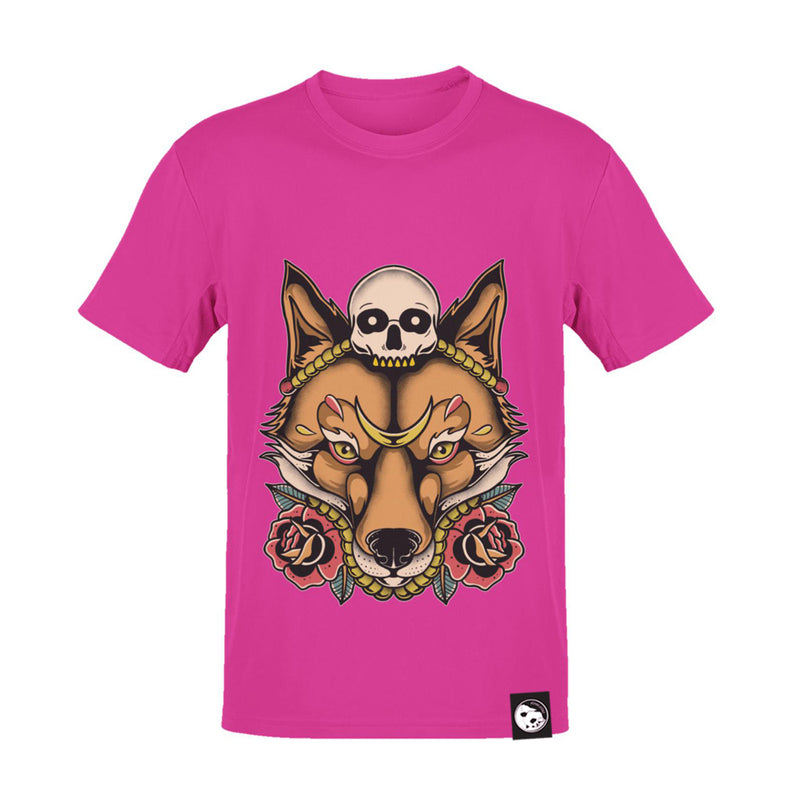 Skull Fox Unisex Tee - Street Panda Clothing