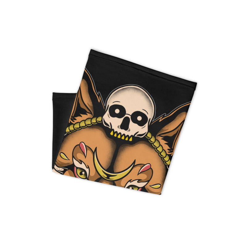 Skull Fox Neck Gaiter - Street Panda Clothing