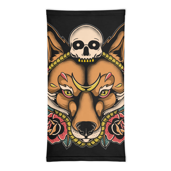 Skull Fox Neck Gaiter - Street Panda Clothing