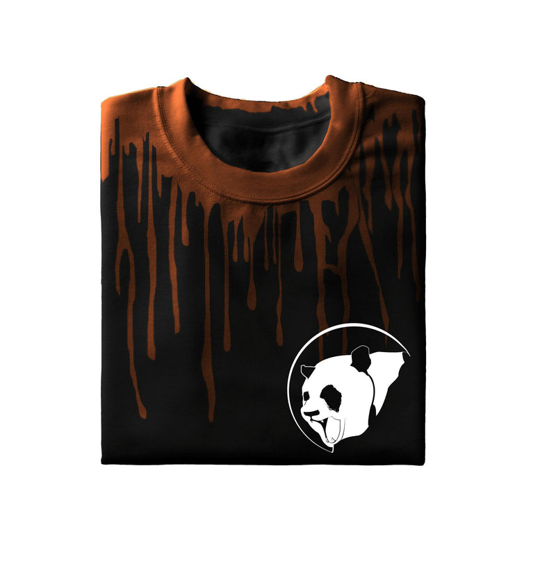 Custom Classic Panda Acid Wash Long Tee-uni sex T shirt-Street Panda Clothing