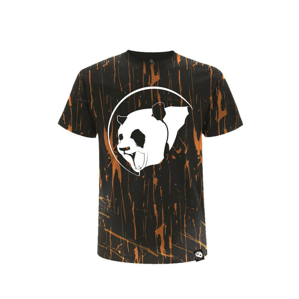 Custom Classic Panda Acid Wash Unisex Tee-uni sex T shirt-Street Panda Clothing