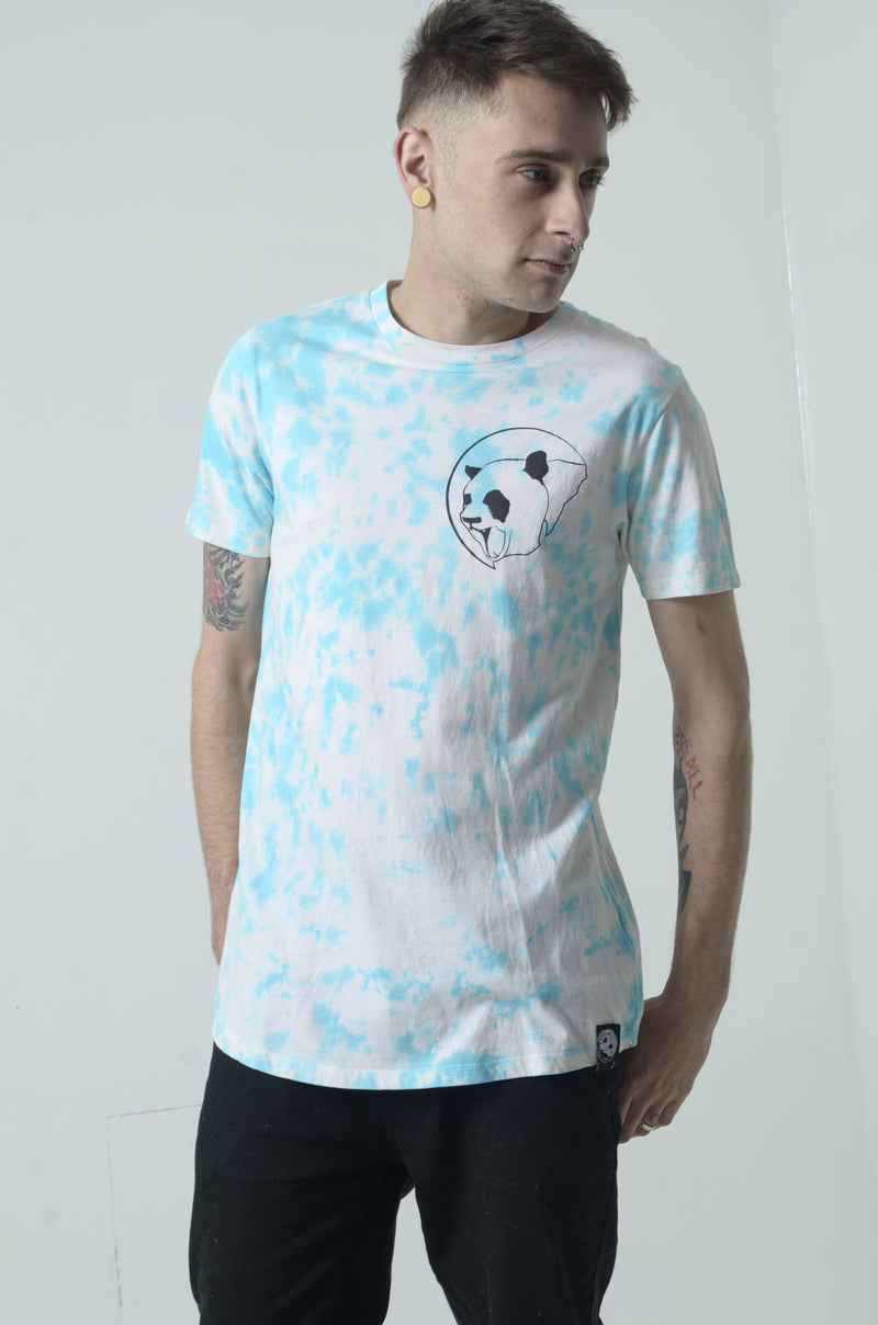 Custom Classic Panda Tie Dye Unisex Long Tee-Street Panda Clothing