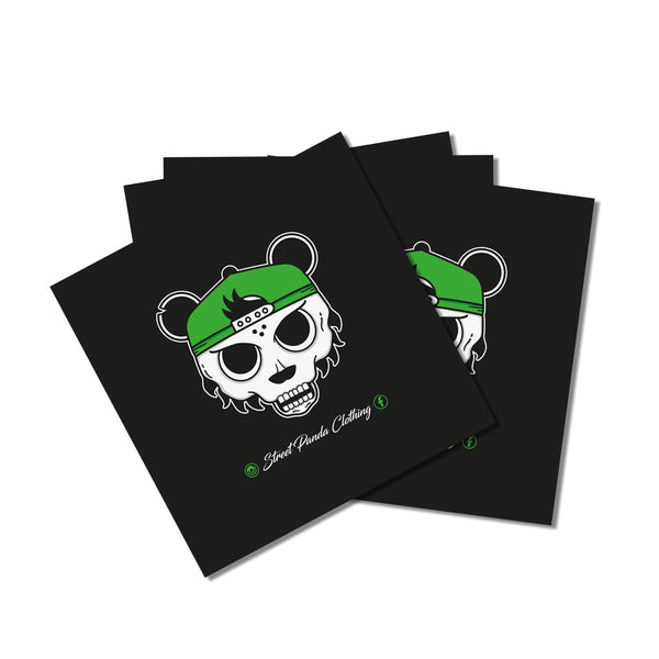 Skull Panda Window Stickers-Sticker-Street Panda Clothing