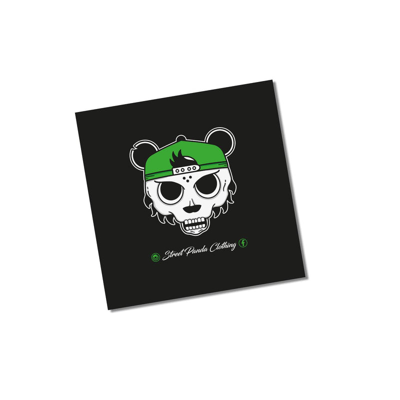Skull Panda Window Stickers-Sticker-Street Panda Clothing